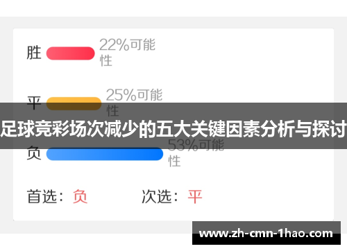 足球竞彩场次减少的五大关键因素分析与探讨